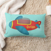 Cute Colorful Airplane Jet for Kids Kussen (Deken)