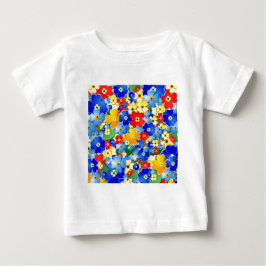 Cute colorful Art Deco Floral