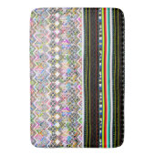 Cute colorful aztec tribal patronen badmat (Voorkant Verticaal)