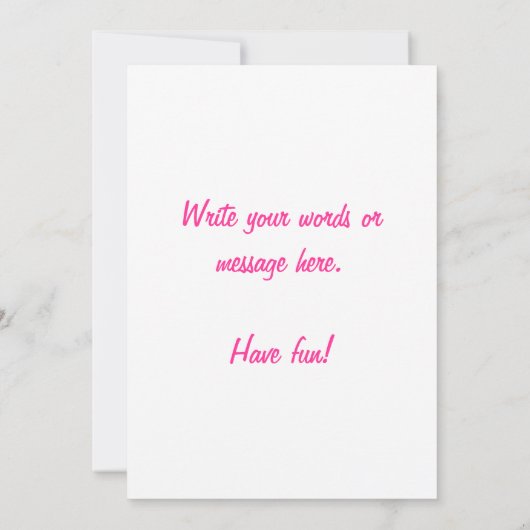 Cute Colorful Ballerinas Dancing and Jumping (Achterkant)