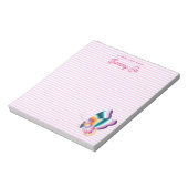 Cute Colorful Bohemian Butterfly Notitieblok (Linkerzijde)