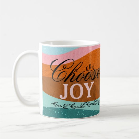 Cute Colorful Boho Inspirerend Positive Quote Koffiemok (Links)