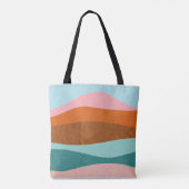 Cute Colorful Boho Inspirerend Positive Quote Tote Bag (Achterkant)