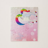Cute, Colorful, Bokeh, Rainbow Unicor Legpuzzel (Verticaal)