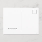 Cute colorful Bunny tekening Feestdagenkaart (Achterkant)