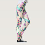 Cute Colorful Butterflies 8 - Leggings<br><div class="desc">Kute Colorful Butterflies</div>
