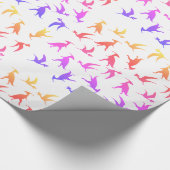 Cute Colorful Cadeaupapier (Hoek)