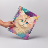 Cute Colorful Cat Notitieboek