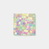Cute Colorful Chalk Squares #2 Post-it® Notes (Voorkant)