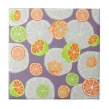 Cute colorful citrus l Paars