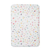 Cute Colorful Confetti Stippen Patroon Badmat (Voorkant Verticaal)