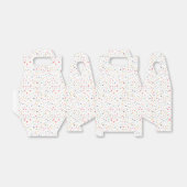 Cute Colorful Confetti Stippen Patroon Bedankdoosjes (Uitgevouwen)