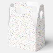 Cute Colorful Confetti Stippen Patroon Bedankdoosjes (Geopend)