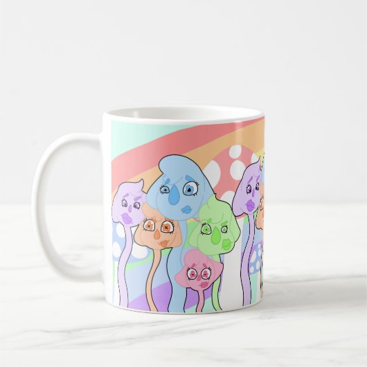 Cute Colorful Creaters Koffiemok (Links)