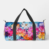 Cute Colorful Daisy Flowers Plunjezak (Voorkant)