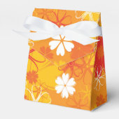 Cute Colorful Daisy Illustration Floral Pattern Bedankdoosjes (Voorkant Zijde)