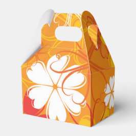 Cute Colorful Daisy Illustration Floral Pattern Bedankdoosjes