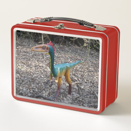Cute Colorful Dinosaur Lunchbox (Voorkant)
