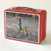 Cute Colorful Dinosaur Lunchbox (Achterkant)