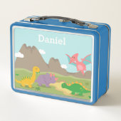 Cute Colorful Dinosaurs Kinder (Achterkant)