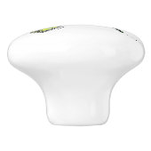 Cute Colorful Dragonfly Keramische Knop (Zijkant)