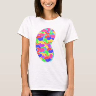 Cute Colorful Epic Jellybeans Snoep Fun Design T-shirt