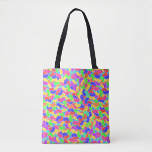 Cute Colorful Epic Jellybeans Snoep Fun Design Tote Bag