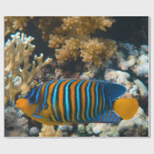 Cute Colorful Fish Cadeaupapier (Vlak)