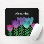 Cute Colorful Floral Custom Muismat (Met muis)