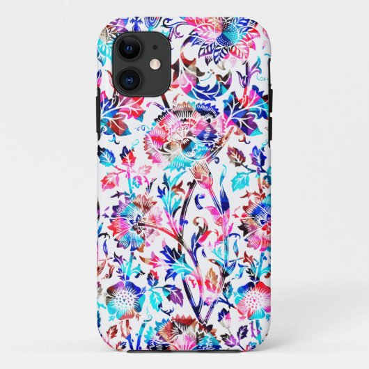 Cute colorful floral design Case-Mate iPhone case (Achterkant)