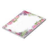 Cute Colorful Floral Notepad Notitieblok (Linkerzijde)