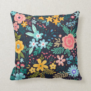 Cute Colorful Floral Pattern Kussen