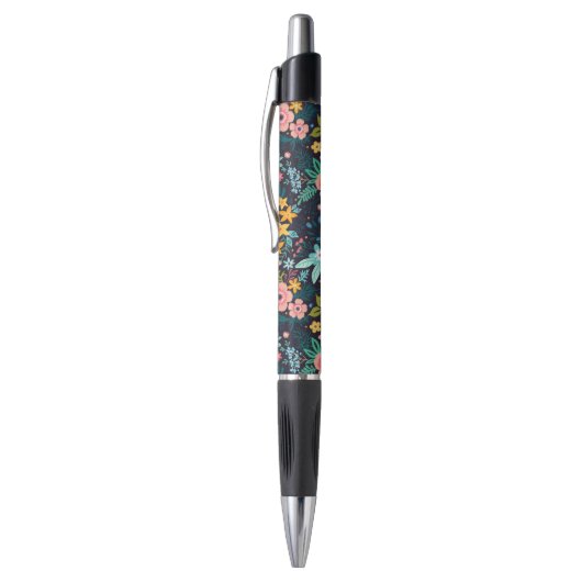 Cute Colorful Floral Pattern Pen (Top (Verticaal))