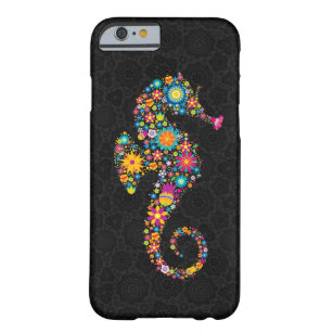 Cute Colorful Floral Zee Horse Illustration Barely There iPhone 6 Hoesje
