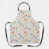 Cute Colorful Flower Pattern Schort (Voorkant)