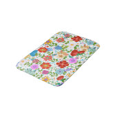 Cute Colorful Flowers Badmat (Gekanteld)