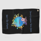 Cute Colorful Golfhanddoek (Horizontaal)