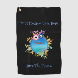 Cute Colorful Golfhanddoek