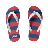 Cute Colorful Gradient Striped Patroon Kinder Teenslippers (Voetbed)