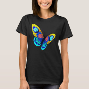 Cute Colorful Graphic for Women Damage Mam Monarch T-shirt