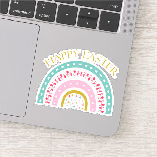 Cute Colorful Happy Paast Rainbow Vinyl Sticker