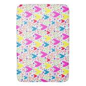 Cute colorful harten  Hoesje-Mate iPhone case Badmat (Voorkant Verticaal)