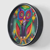 Cute Colorful Holographic Owl (Hoek)