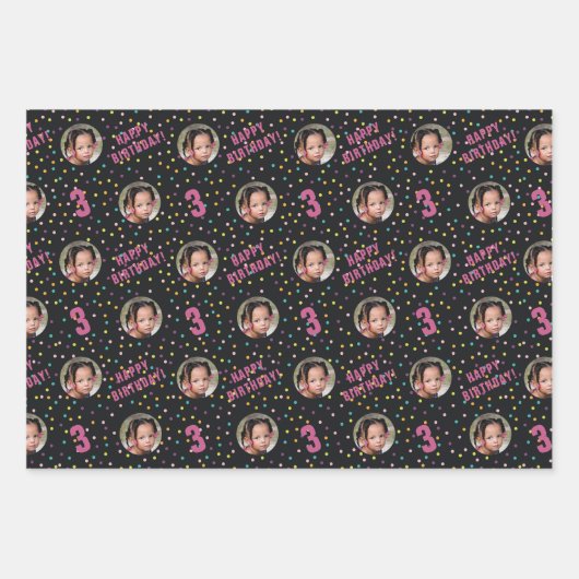 Cute Colorful Inpakpapier Vel (Voorkant)