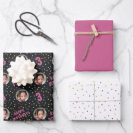 Cute Colorful Inpakpapier Vel