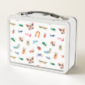Cute Colorful Insect Pattern (Achterkant)