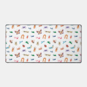 Cute Colorful Insect Pattern Bureaumat (Voorkant)