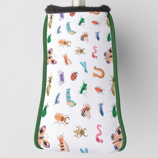 Cute Colorful Insect Pattern Golfheadcover (Draai 90)