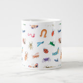 Cute Colorful Insect Pattern Grote Koffiekop (Voorkant)