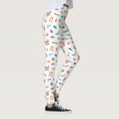 Cute Colorful Insect Pattern Leggings (Rechts)